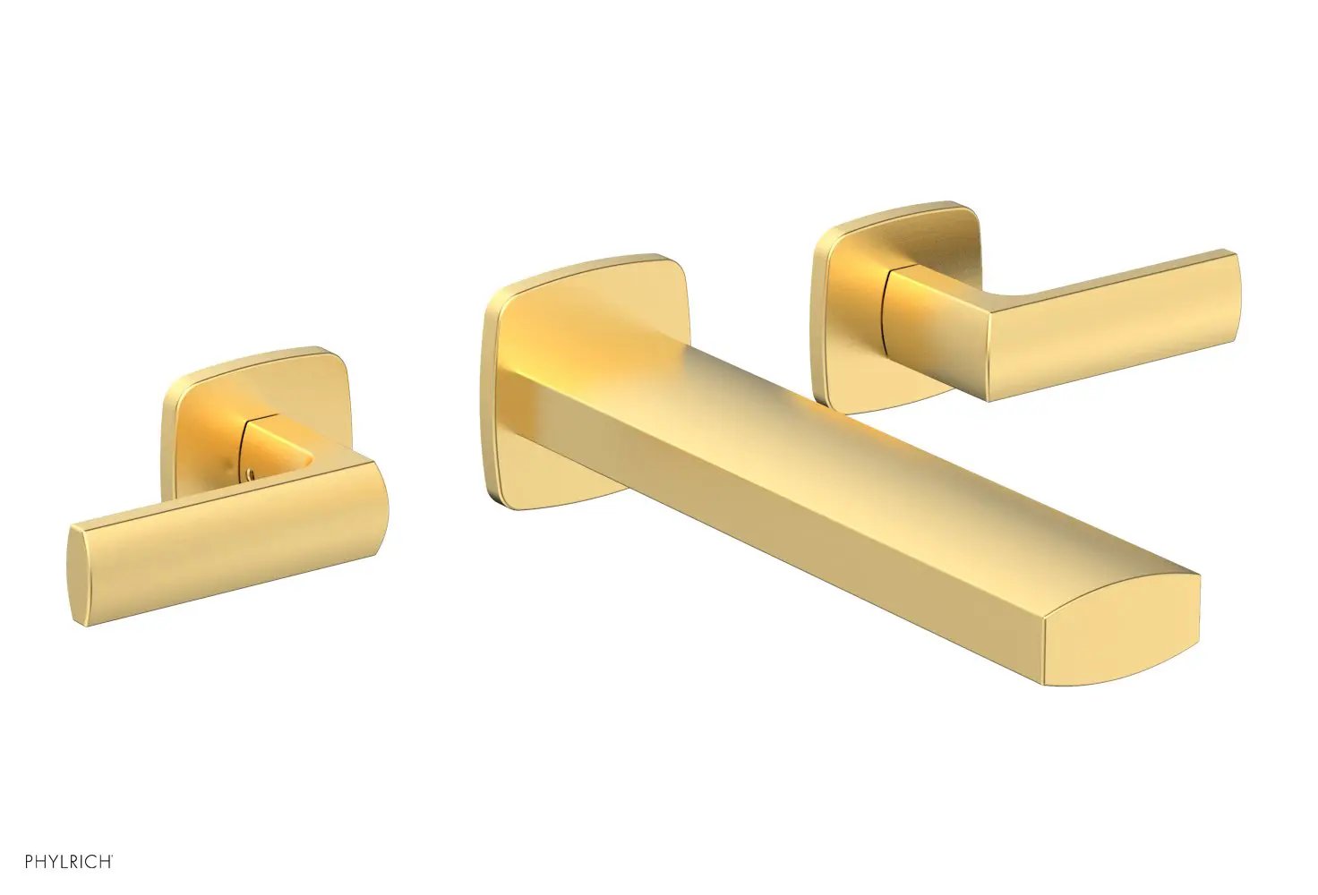 Phylrich RADI Wall Tub Set - Lever Handles by Phylrich
