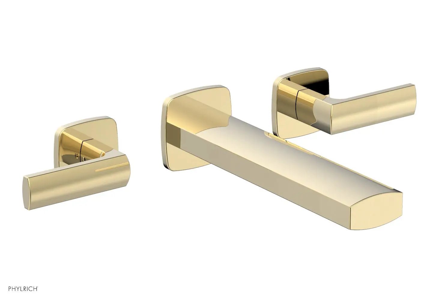 Phylrich RADI Wall Tub Set - Lever Handles by Phylrich