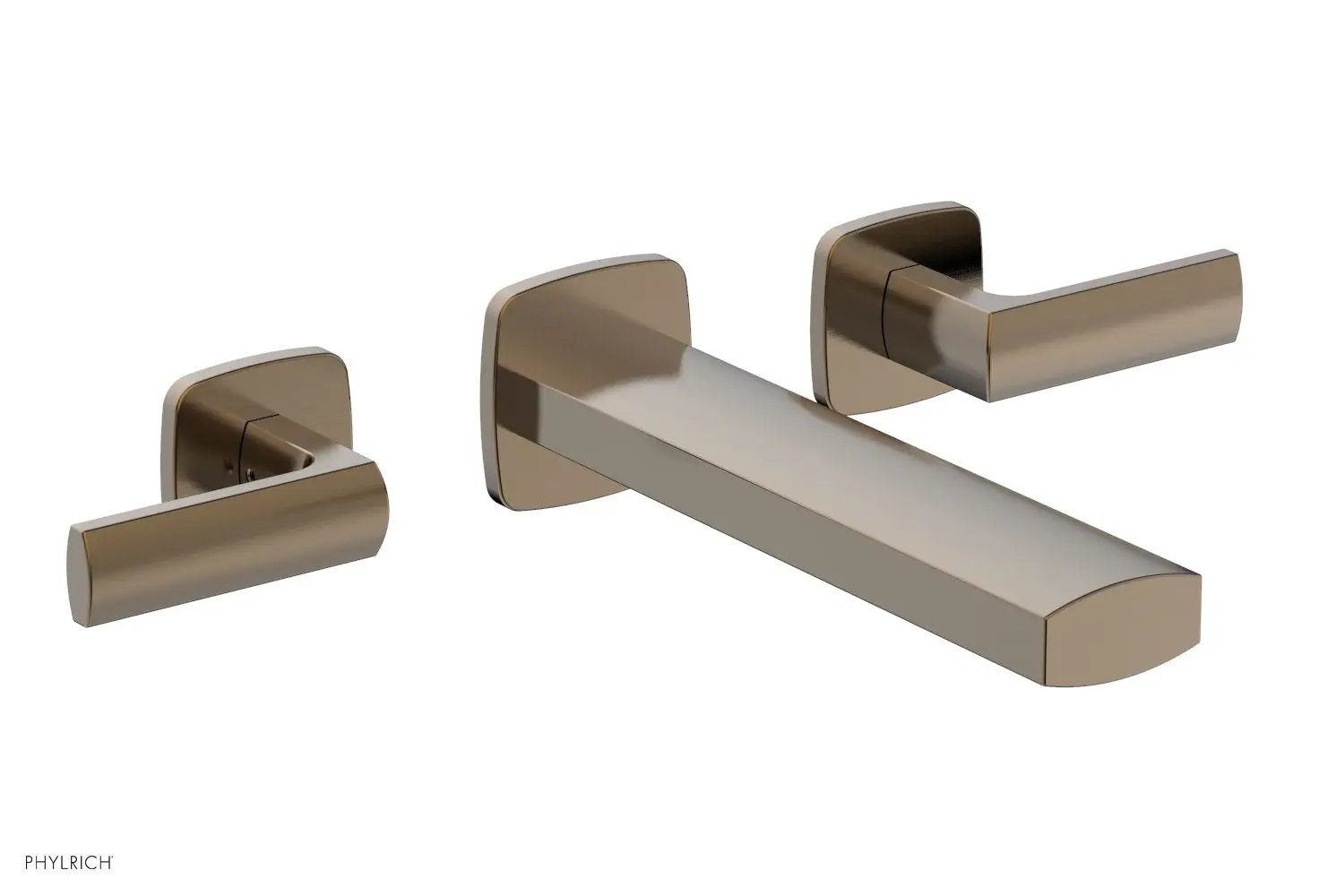 Phylrich RADI Wall Tub Set - Lever Handles by Phylrich