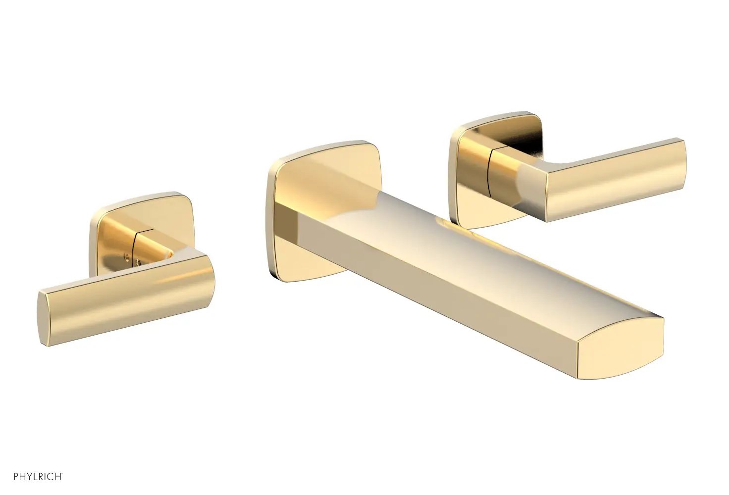 Phylrich RADI Wall Tub Set - Lever Handles by Phylrich