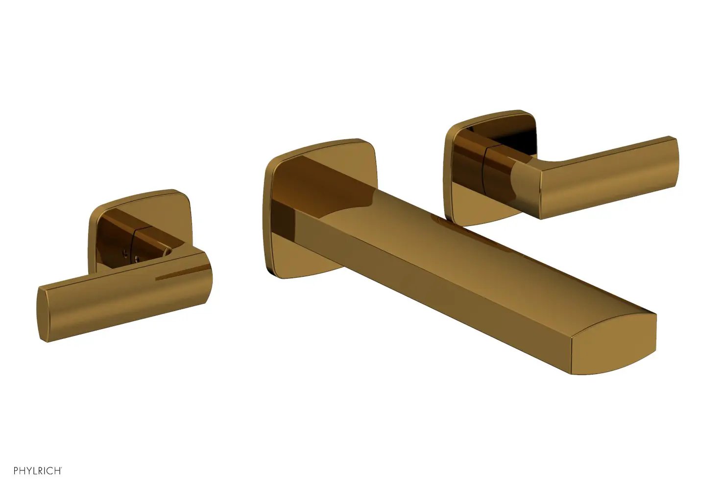 Phylrich RADI Wall Tub Set - Lever Handles by Phylrich