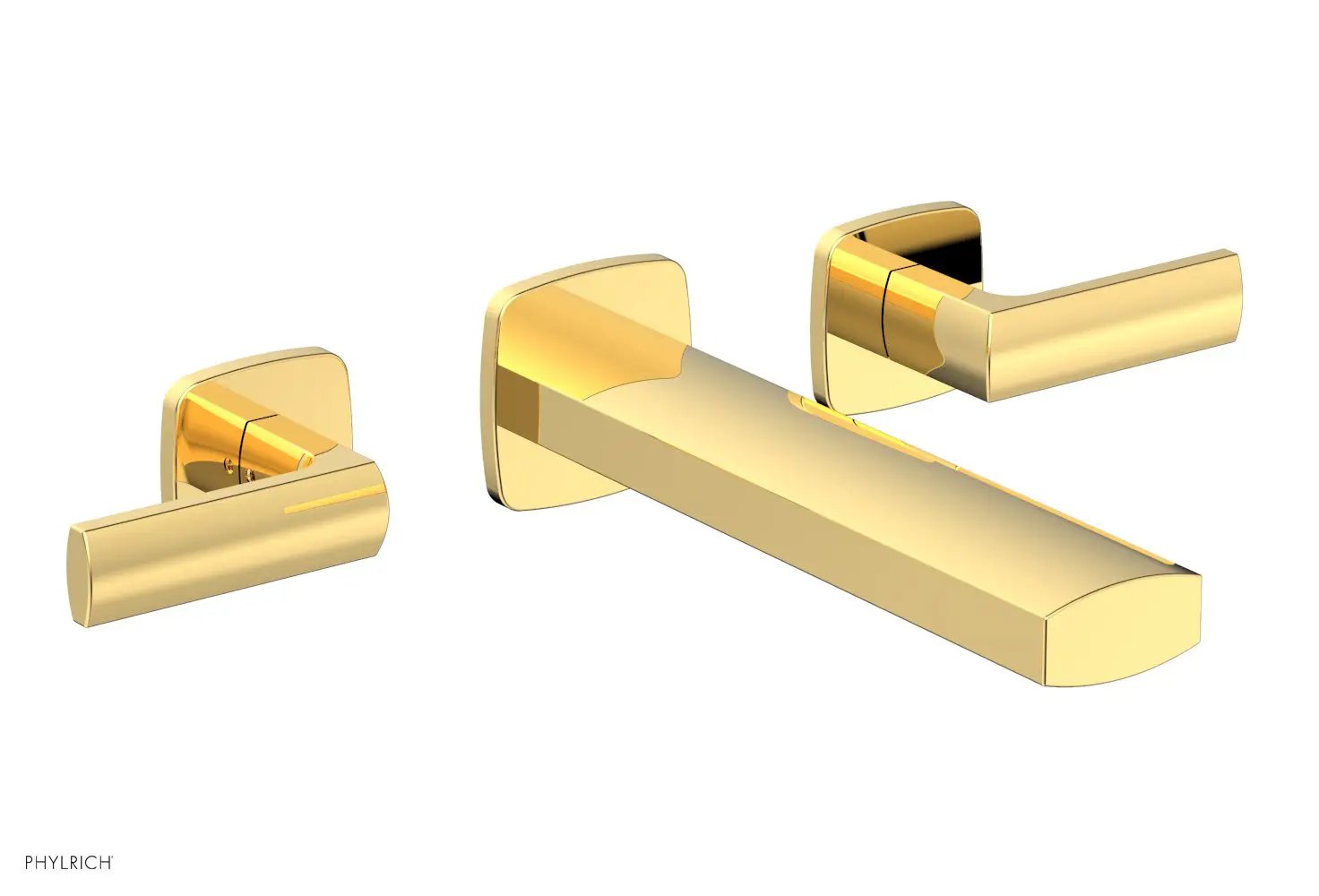 Phylrich RADI Wall Tub Set - Lever Handles by Phylrich