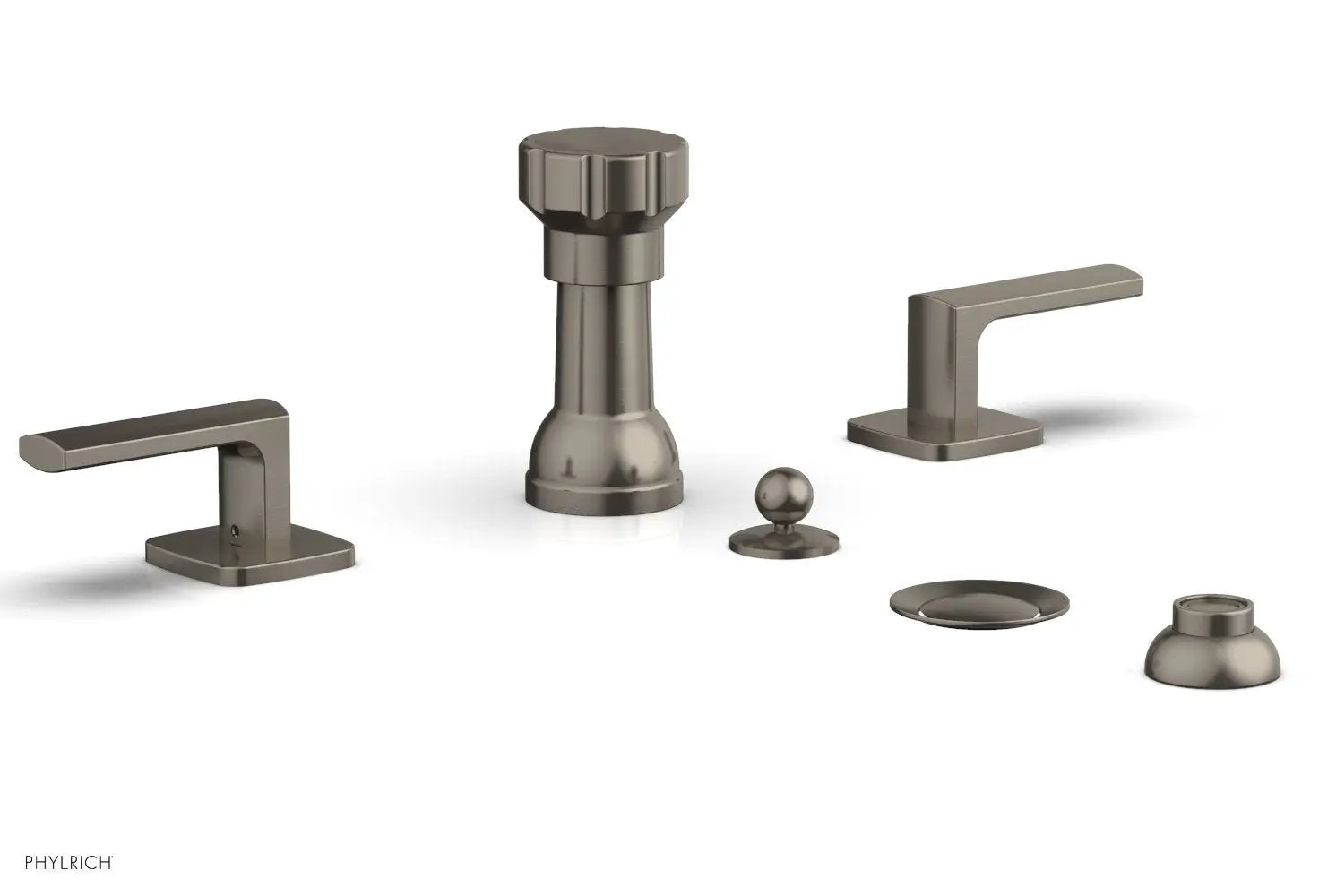 Phylrich RADI Four Hole Bidet Set, Lever Handles by Phylrich