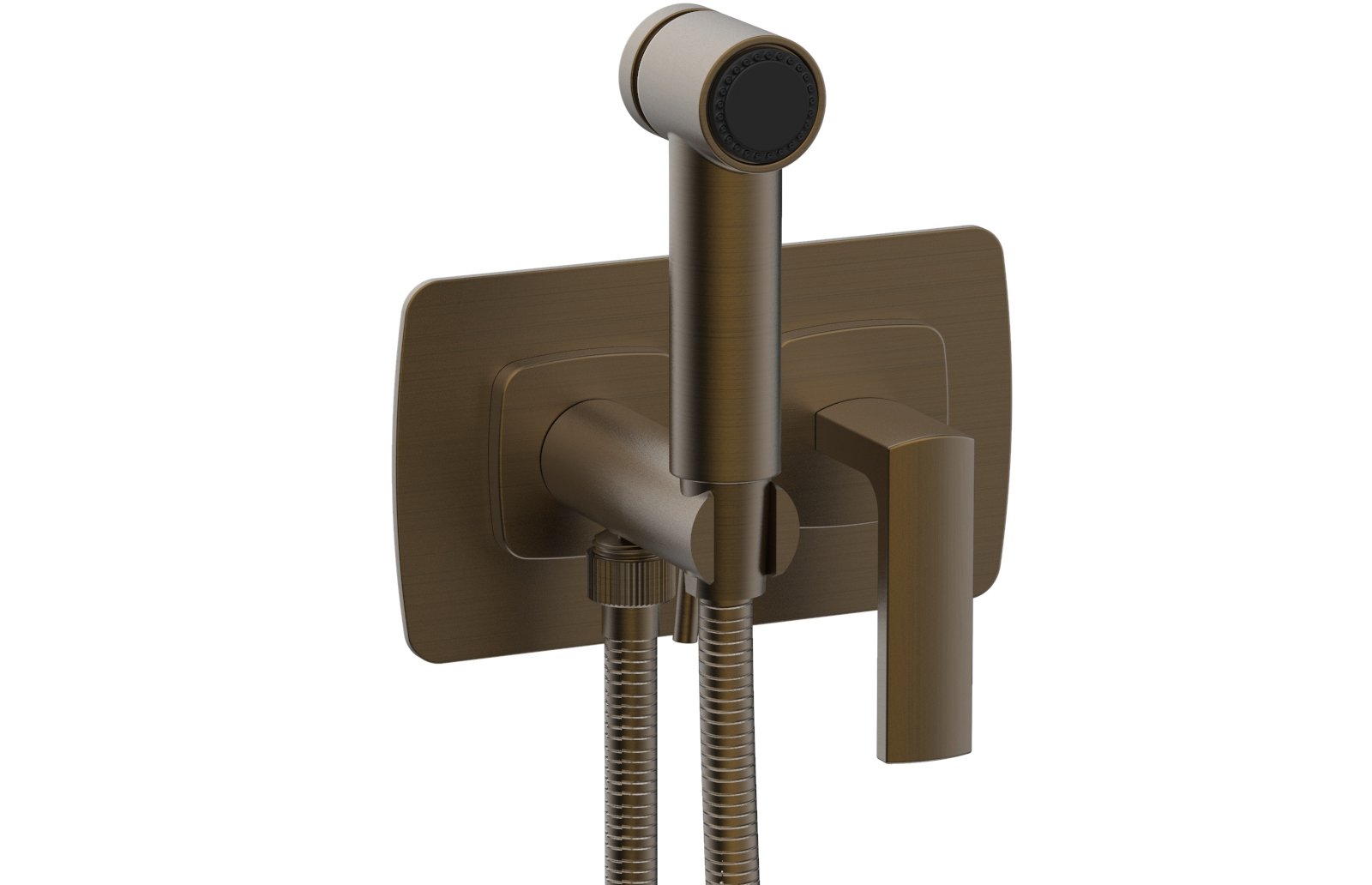 Phylrich RADI Wall Mounted Bidet, Lever Handle