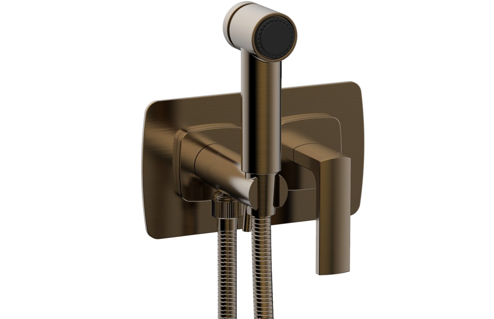 Phylrich RADI Wall Mounted Bidet, Lever Handle