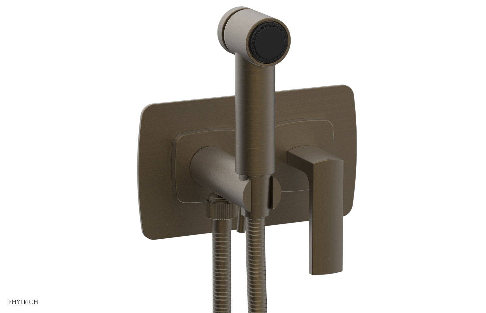 Phylrich RADI Wall Mounted Bidet, Lever Handle