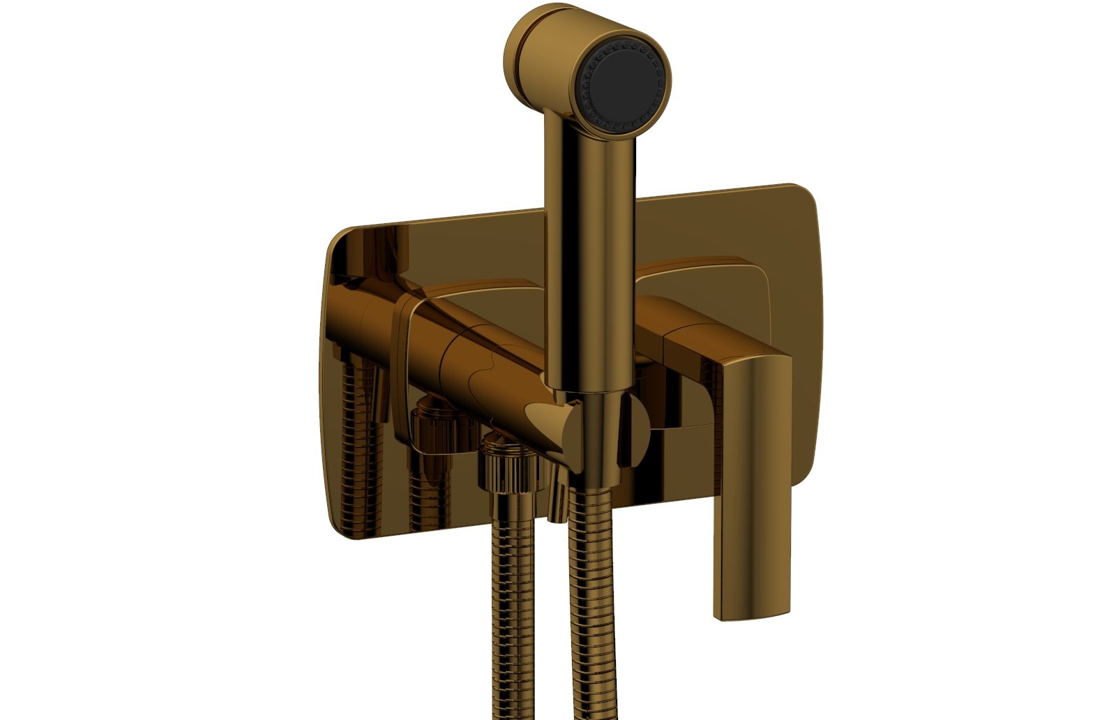 Phylrich RADI Wall Mounted Bidet, Lever Handle