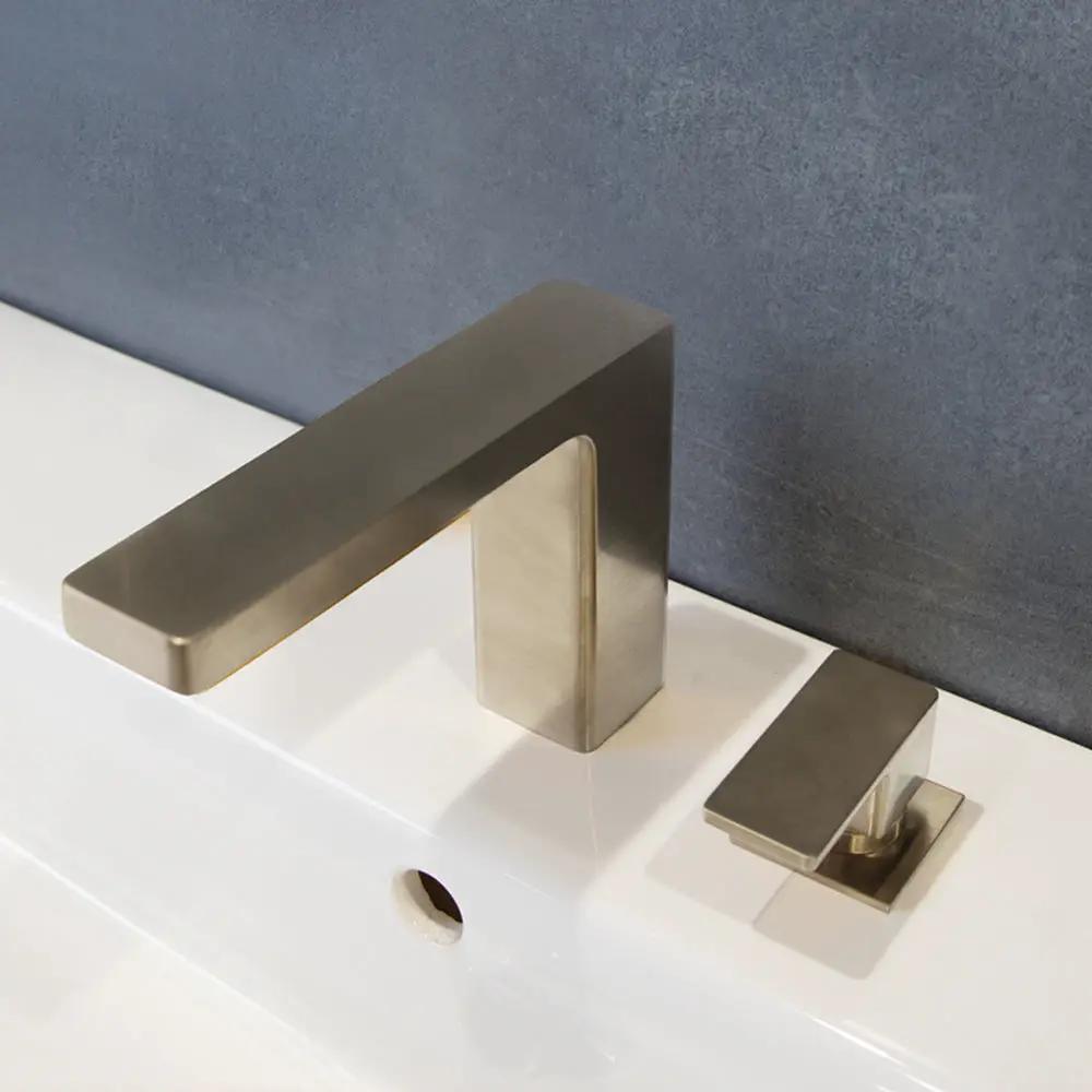 brushed nickel faucet