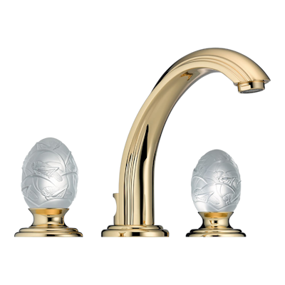 THG Paris Venice Widespread Lavatory Set with Drain