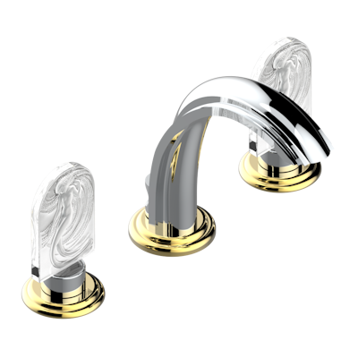 THG Paris Naïade Widespread Lavatory Set with Drain by THG Paris