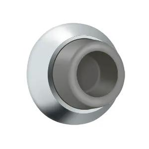 polished chrome flush bumper