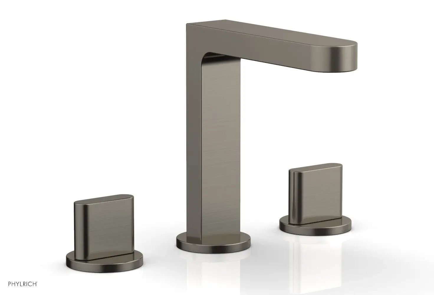 Phylrich ROND Widespread Faucet - Blade Handles High Spout by Phylrich