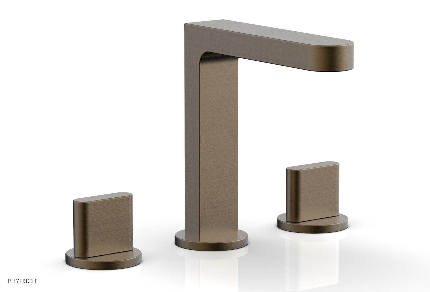 Phylrich ROND Widespread Faucet - Blade Handles High Spout by Phylrich