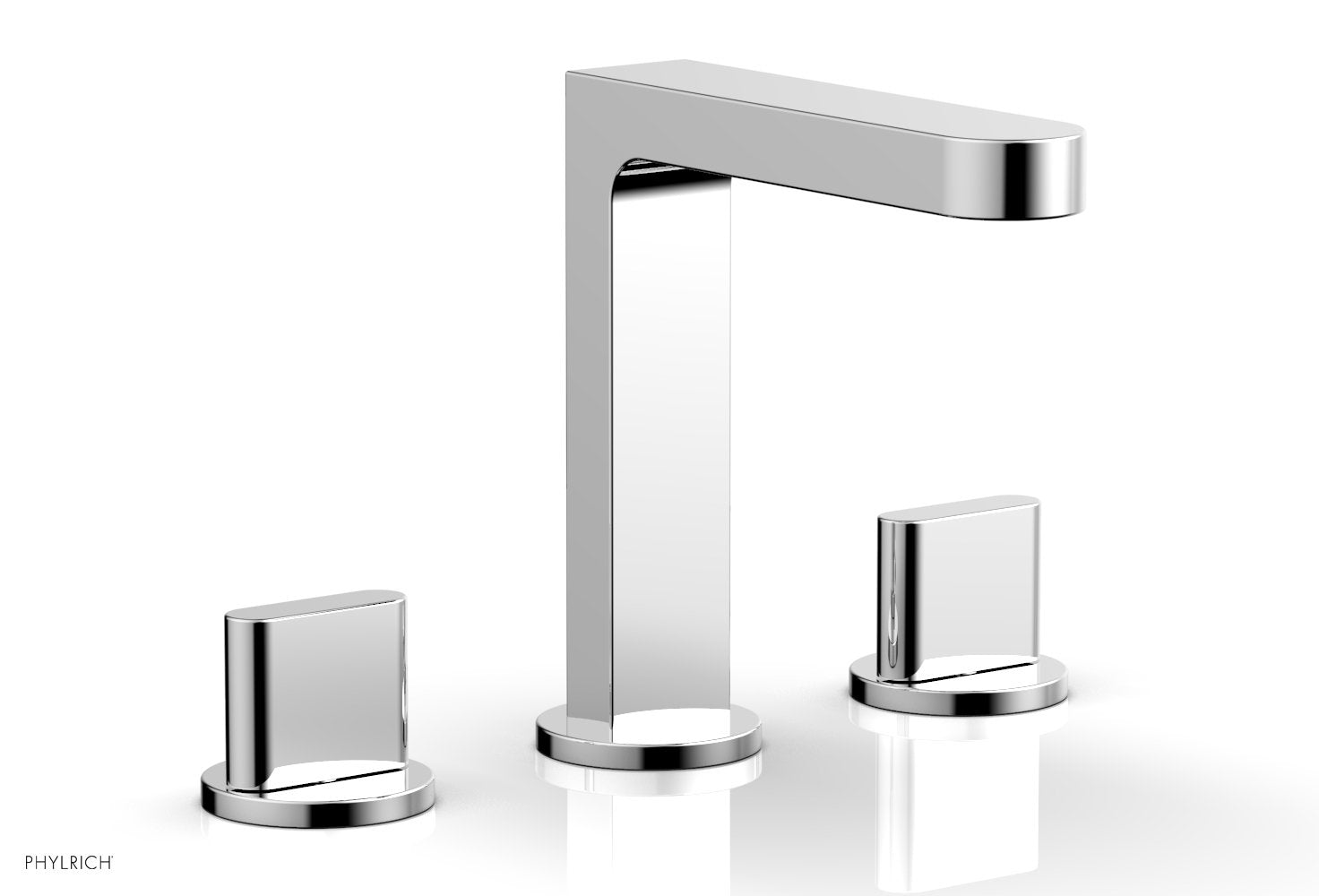 polished chrome faucet