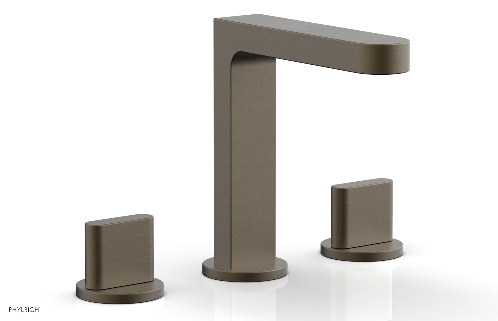 Phylrich ROND Widespread Faucet - Blade Handles High Spout by Phylrich