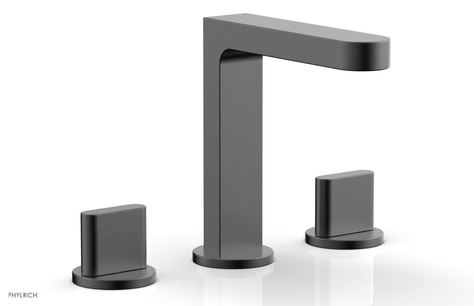 Phylrich ROND Widespread Faucet - Blade Handles High Spout