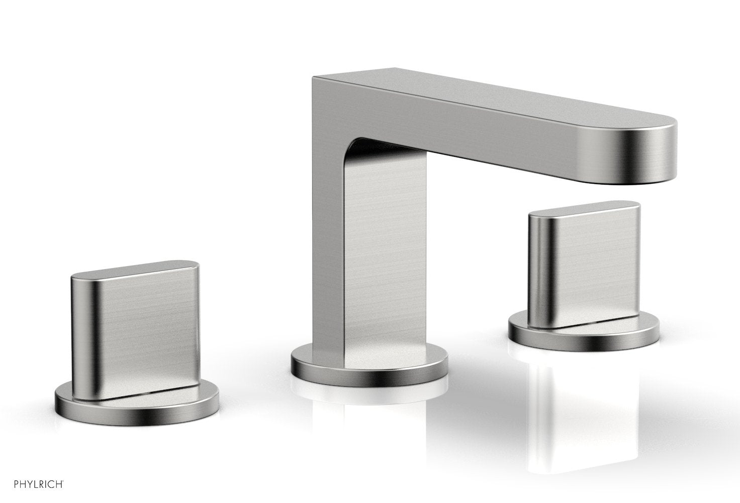 Phylrich ROND Widespread Faucet - Blade Handles Low Spout by Phylrich