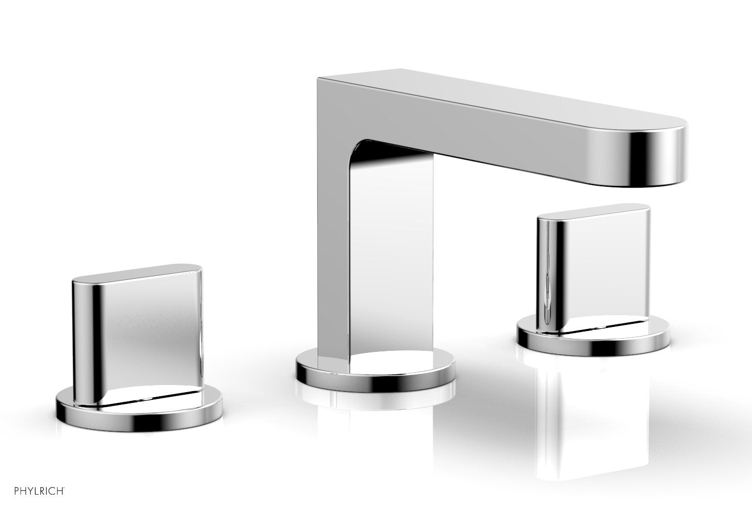 polished chrome faucet