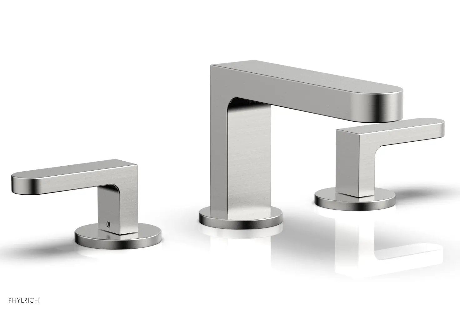 Phylrich ROND Widespread Faucet - Lever Handles Low Spout by Phylrich