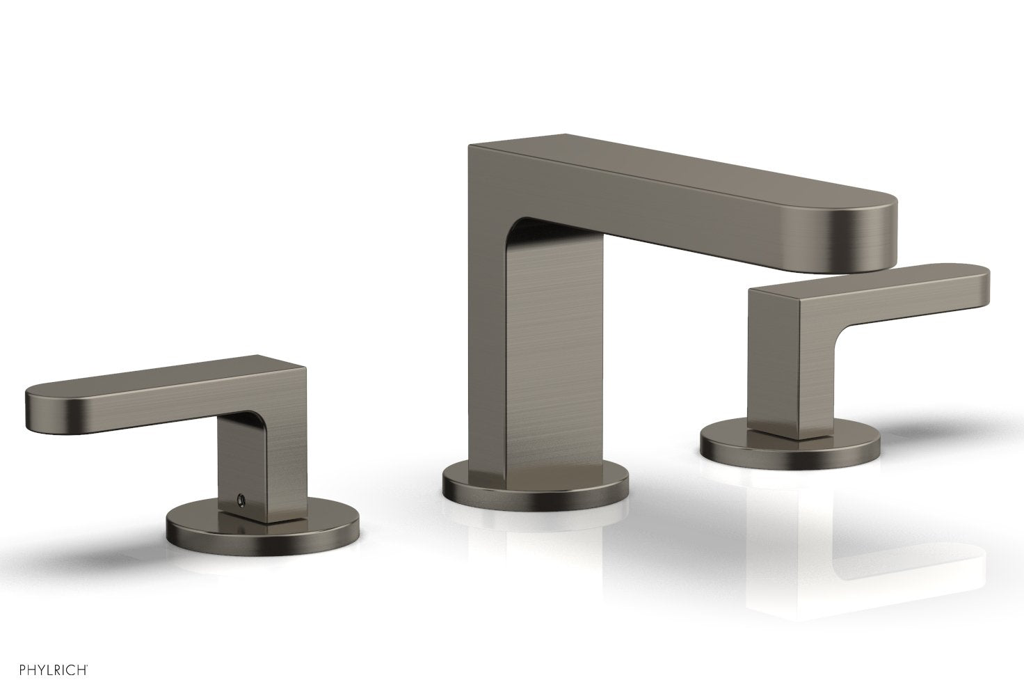 Phylrich ROND Widespread Faucet - Lever Handles Low Spout by Phylrich