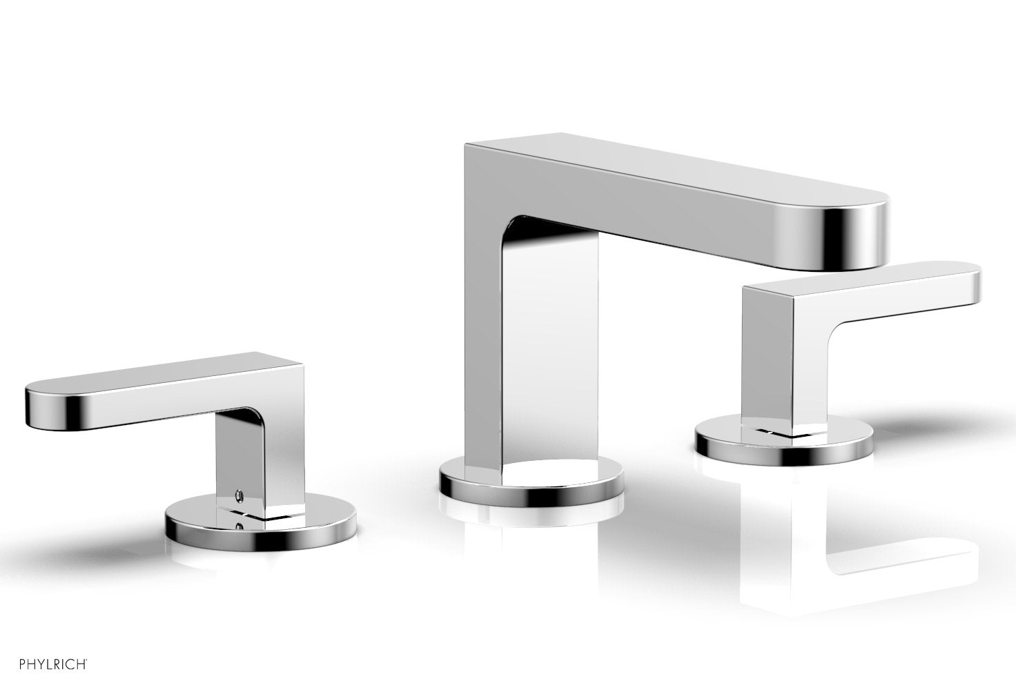 polished chrome faucet