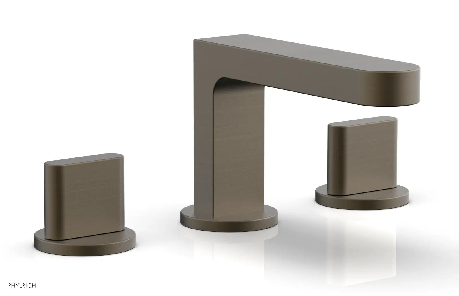 Phylrich ROND Widespread Faucet - Lever Handles Low Spout by Phylrich