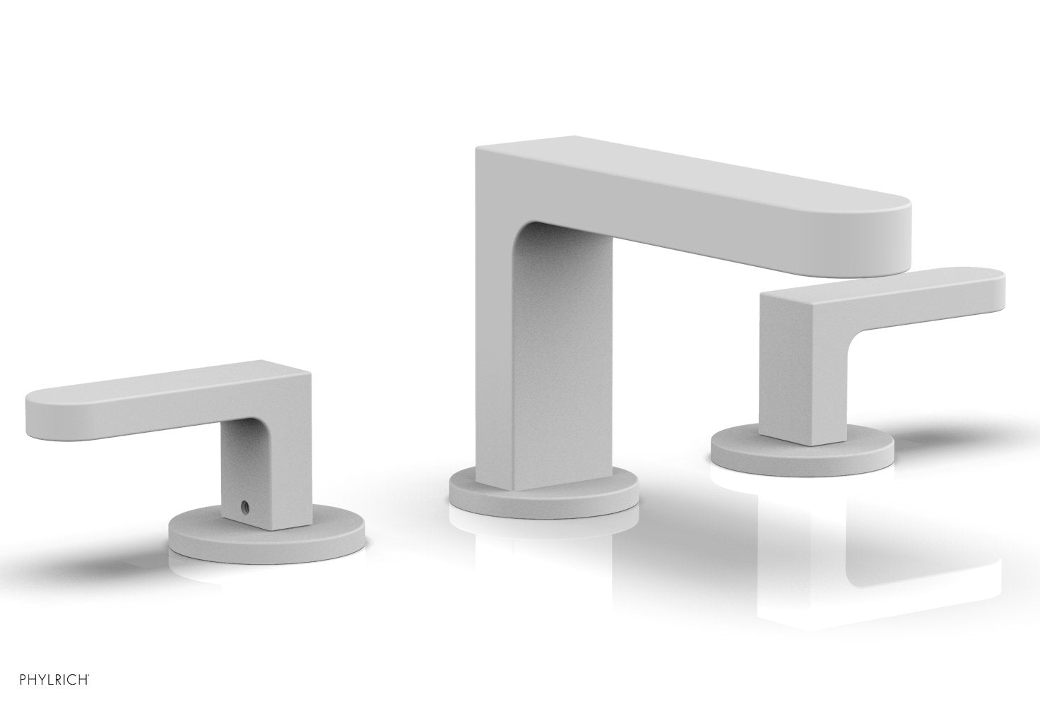 Phylrich ROND Widespread Faucet - Lever Handles Low Spout