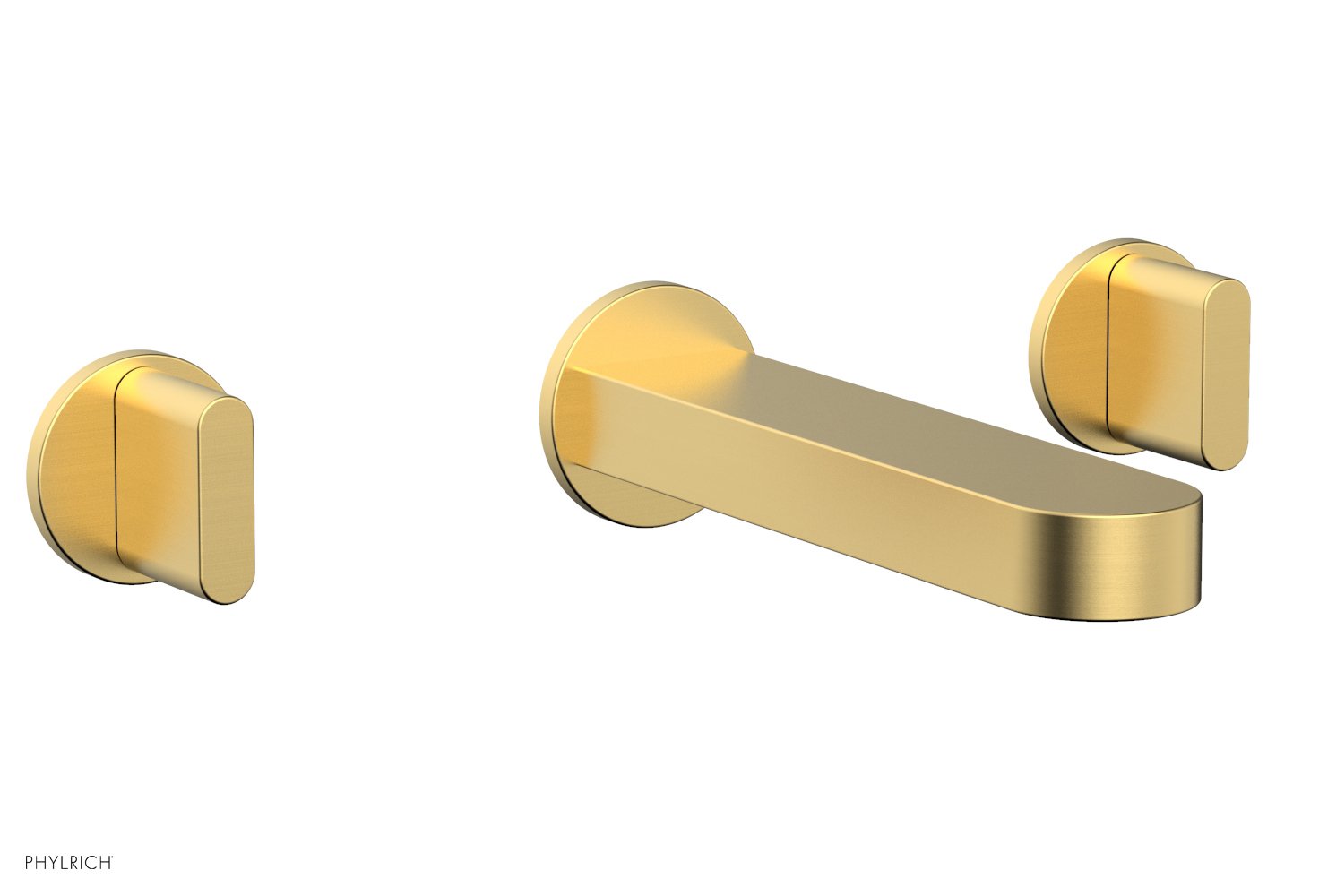 Phylrich ROND Wall Lavatory Set - Blade Handles by Phylrich