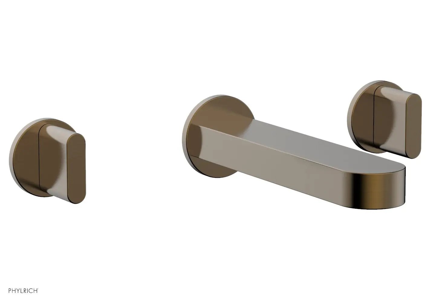Phylrich ROND Wall Lavatory Set - Blade Handles by Phylrich