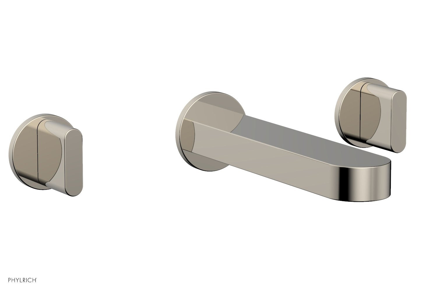 Phylrich ROND Wall Lavatory Set - Blade Handles by Phylrich
