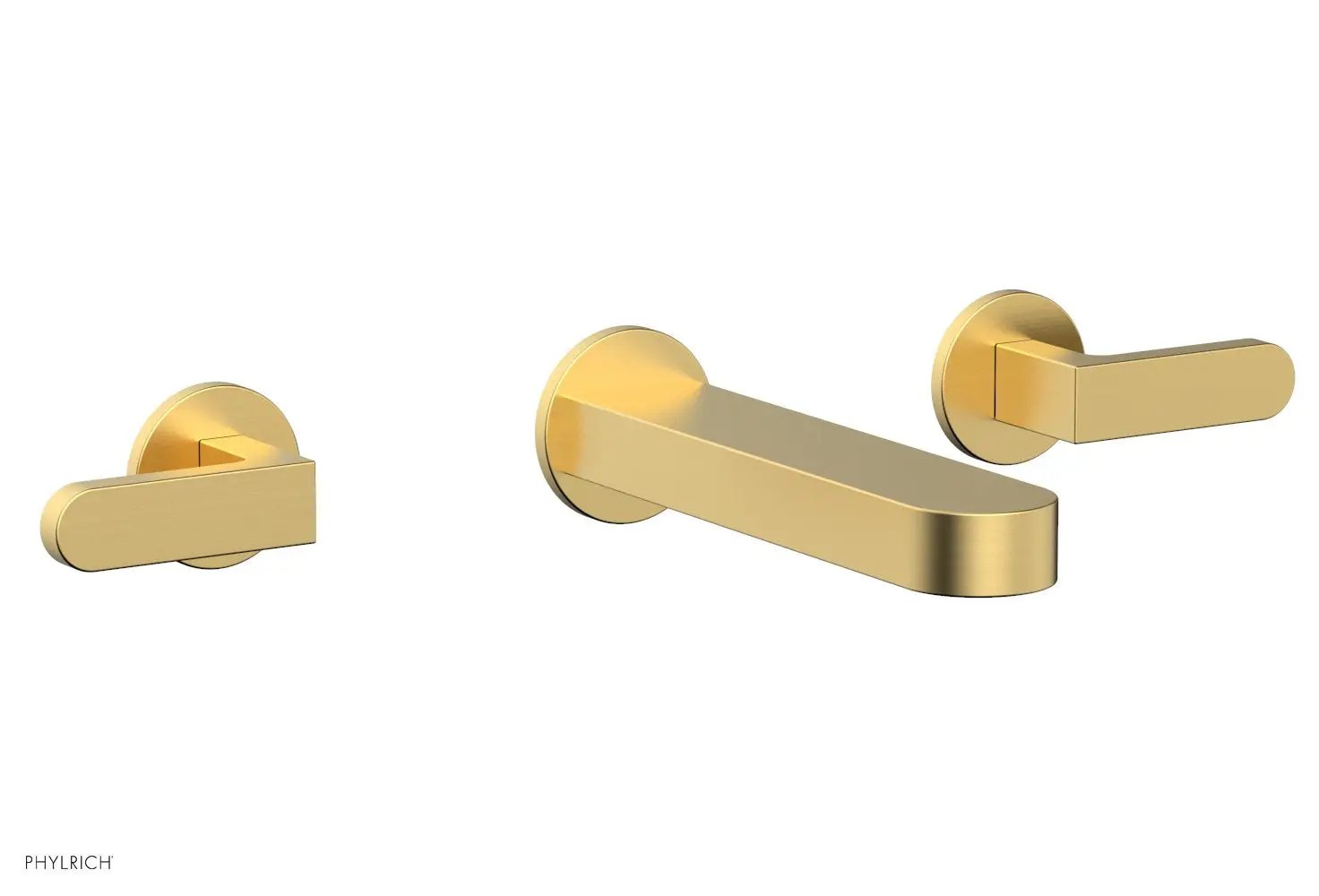 Phylrich ROND Wall Lavatory Set - Lever Handles by Phylrich