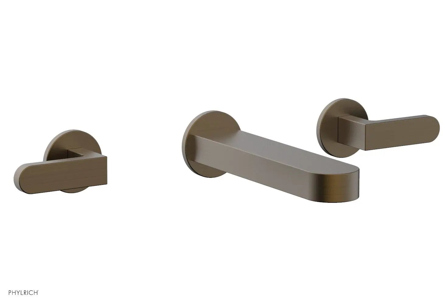 Phylrich ROND Wall Lavatory Set - Lever Handles by Phylrich