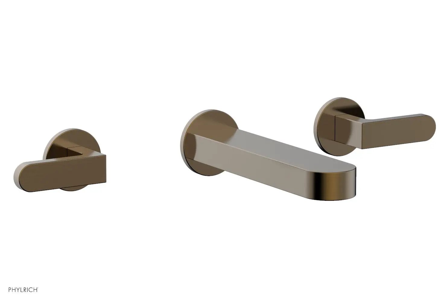 Phylrich ROND Wall Lavatory Set - Lever Handles by Phylrich