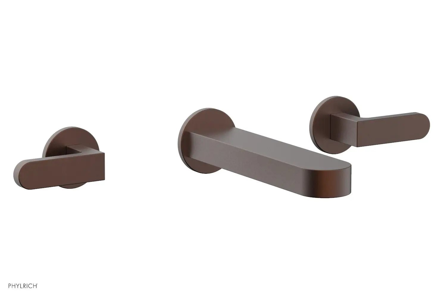 Phylrich ROND Wall Lavatory Set - Lever Handles by Phylrich