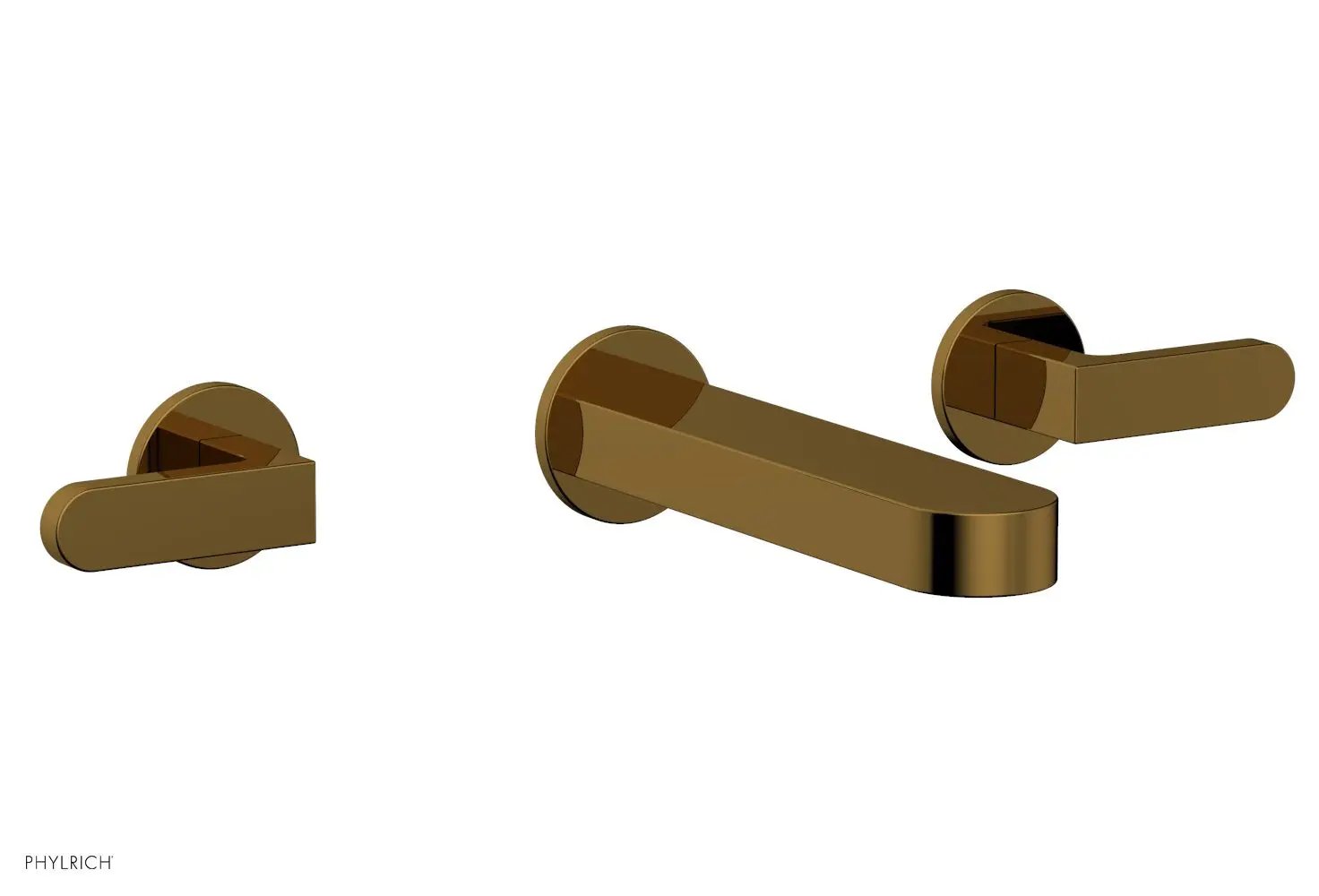 Phylrich ROND Wall Lavatory Set - Lever Handles by Phylrich