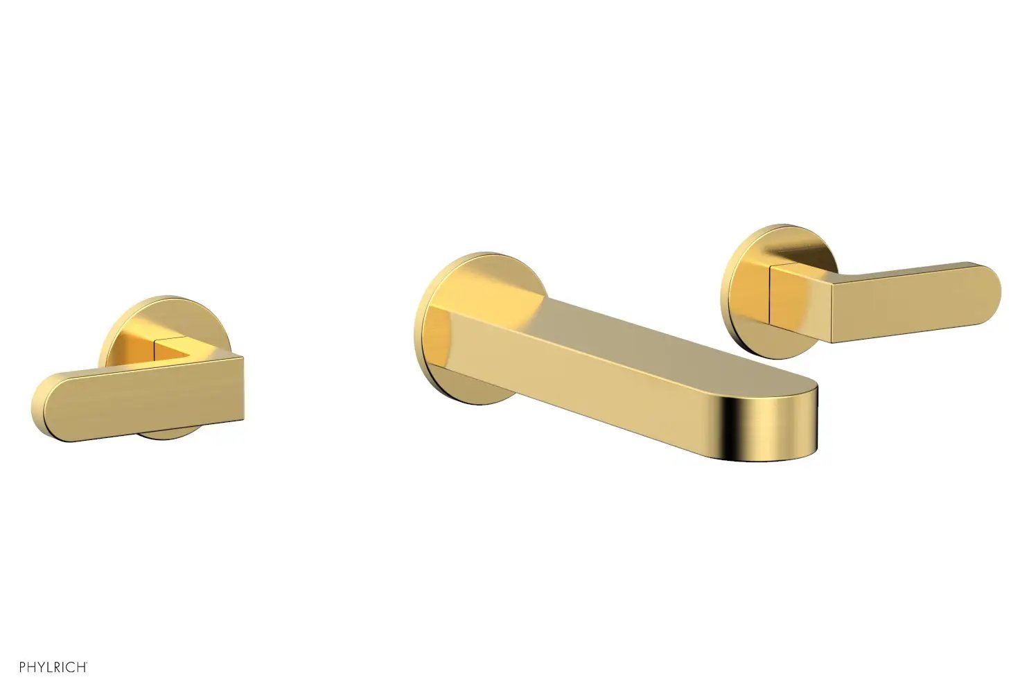 Phylrich ROND Wall Lavatory Set - Lever Handles by Phylrich