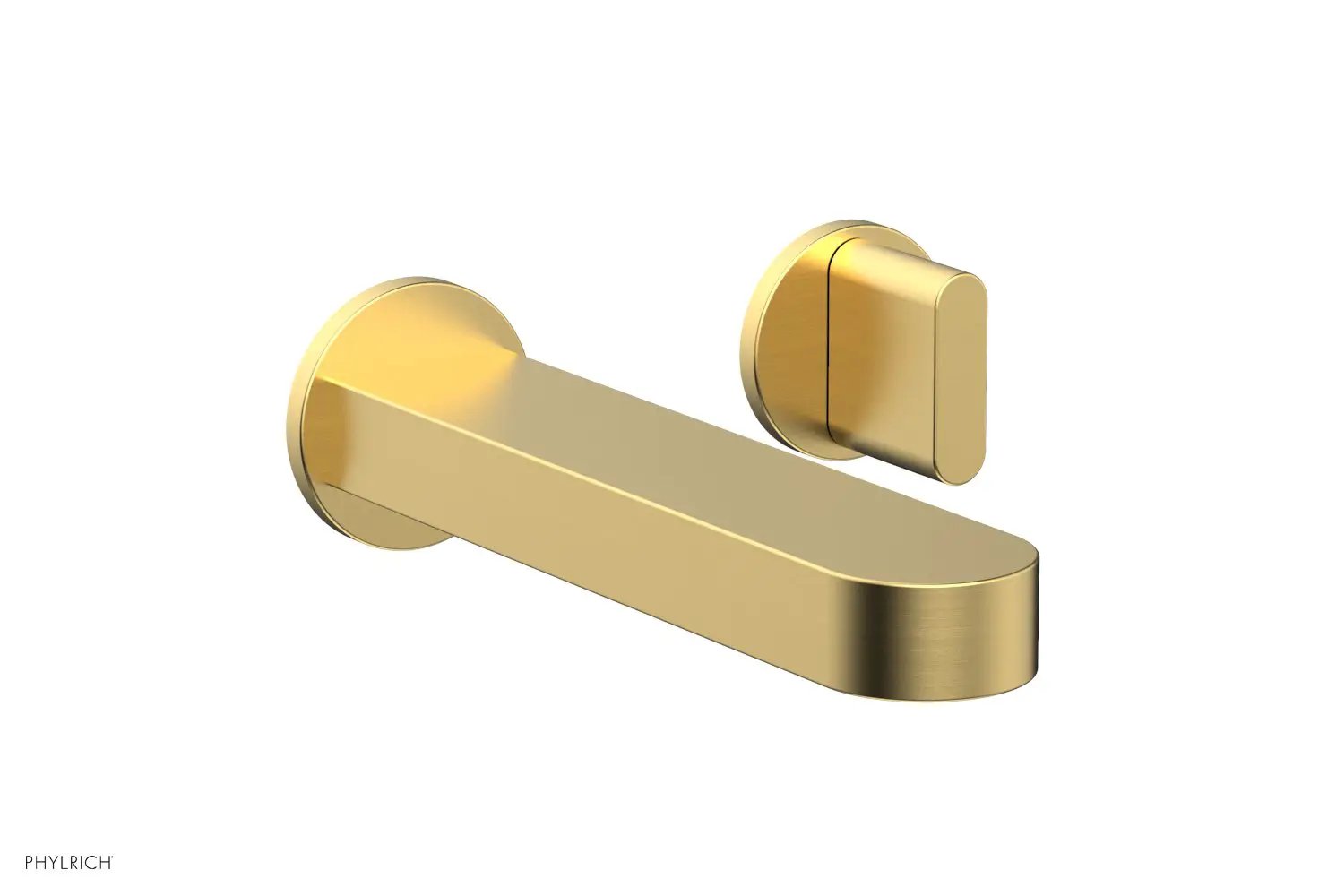 Phylrich ROND Single Handle Wall Lavatory Set - Blade Handles by Phylrich