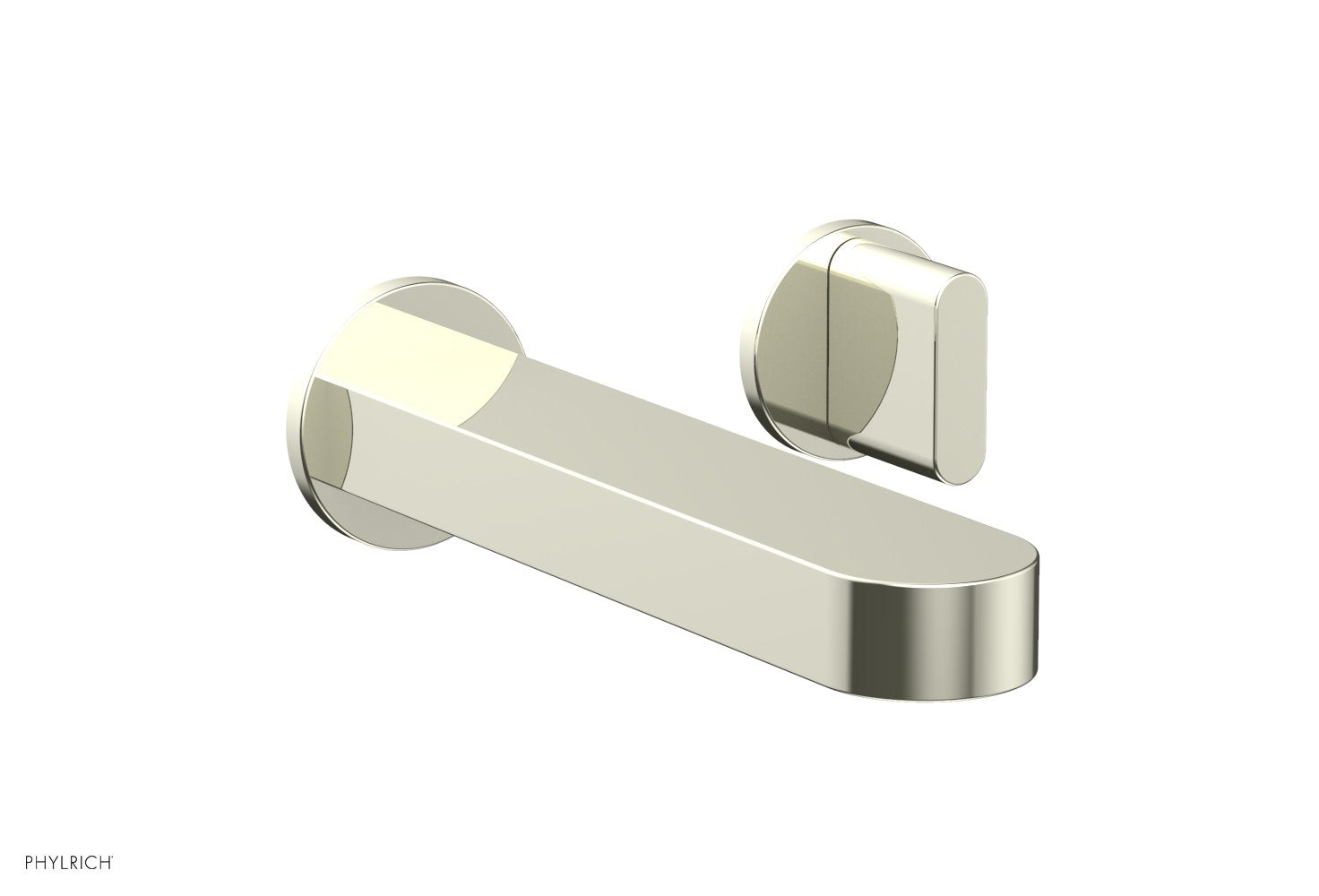 Phylrich ROND Single Handle Wall Lavatory Set - Blade Handles by Phylrich