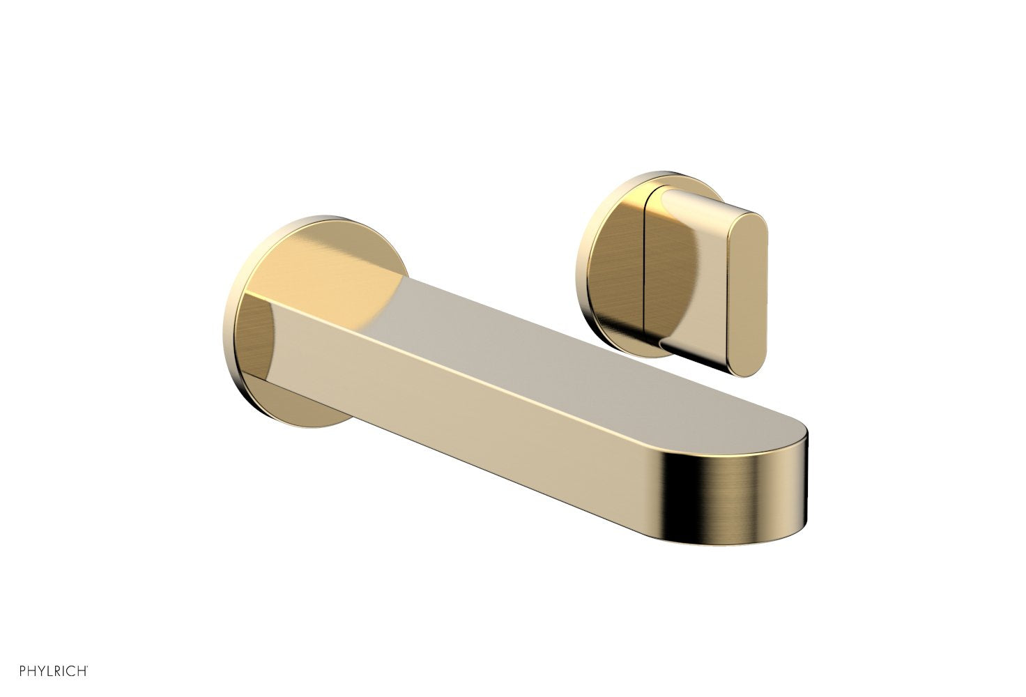 Phylrich ROND Single Handle Wall Lavatory Set - Blade Handles by Phylrich