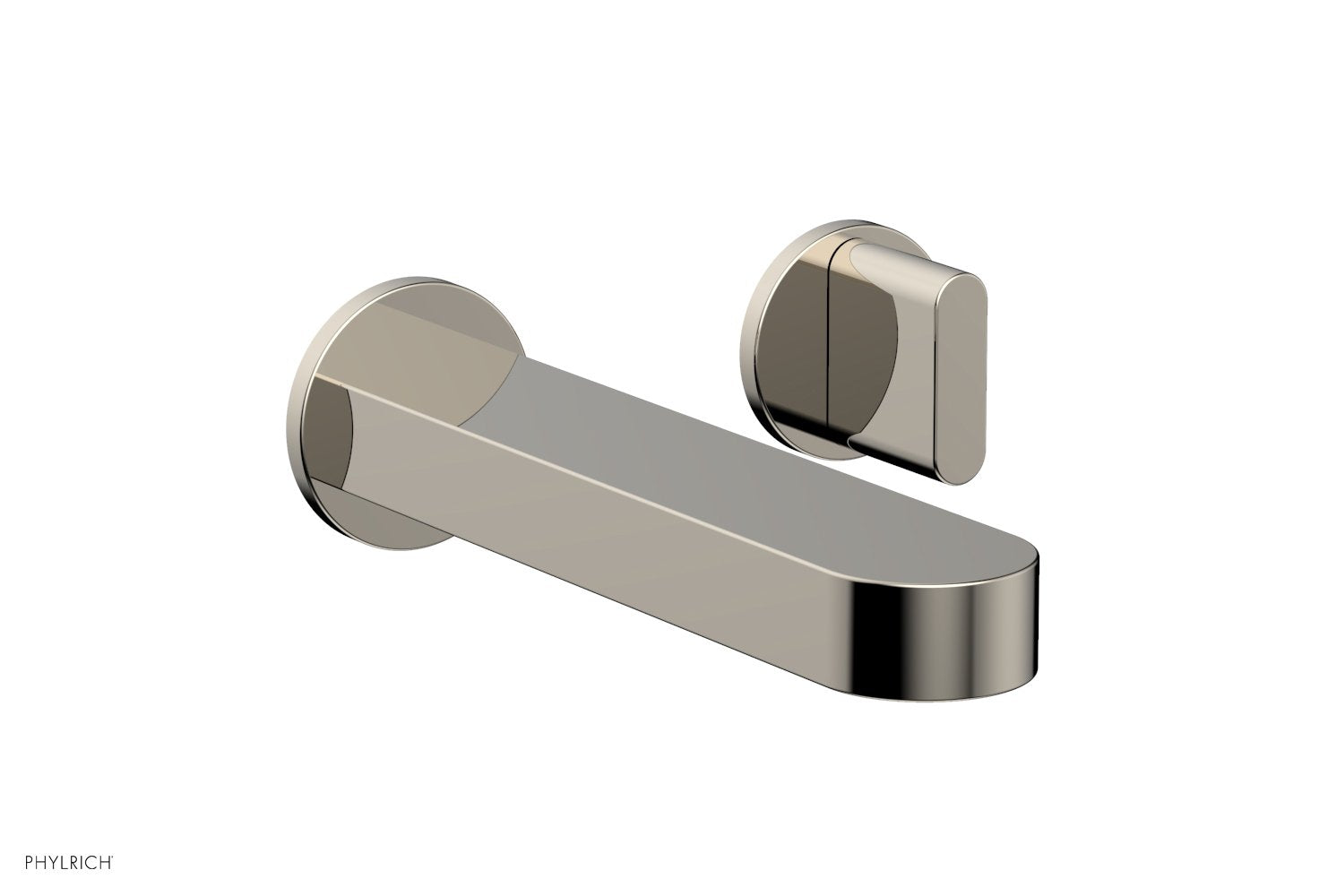 Phylrich ROND Single Handle Wall Lavatory Set - Blade Handles by Phylrich