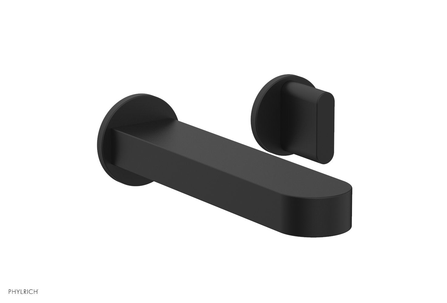 Phylrich ROND Single Handle Wall Lavatory Set - Blade Handles