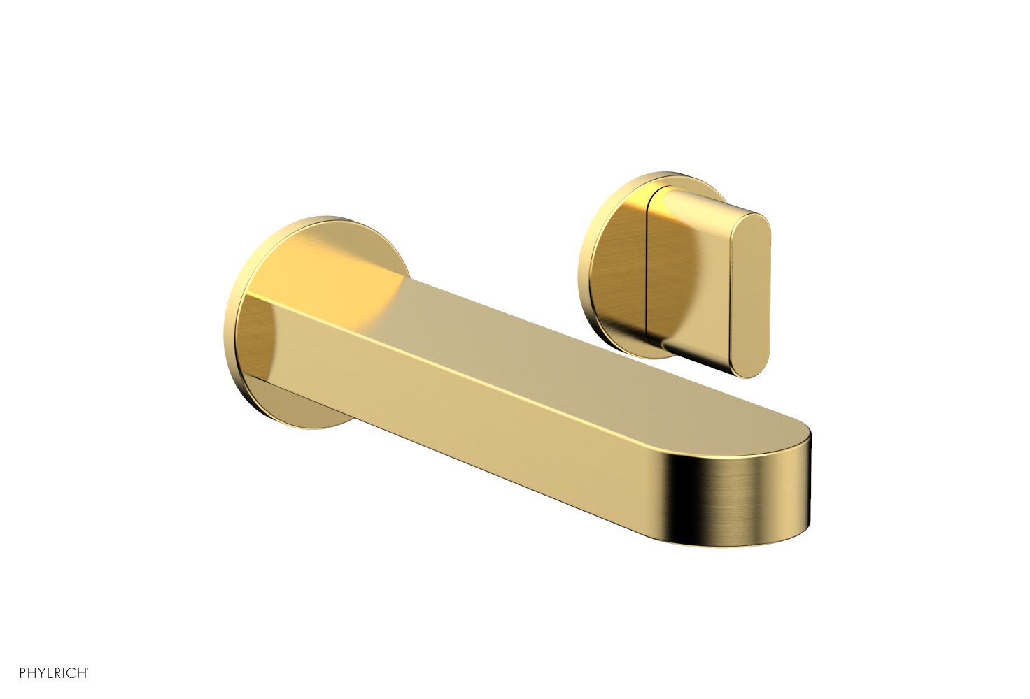 Phylrich ROND Single Handle Wall Lavatory Set - Blade Handles by Phylrich