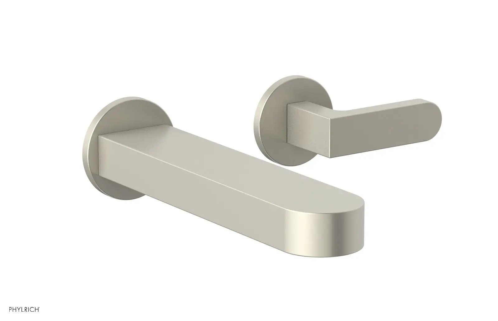 Phylrich ROND Single Handle Wall Lavatory Set - Lever Handles by Phylrich