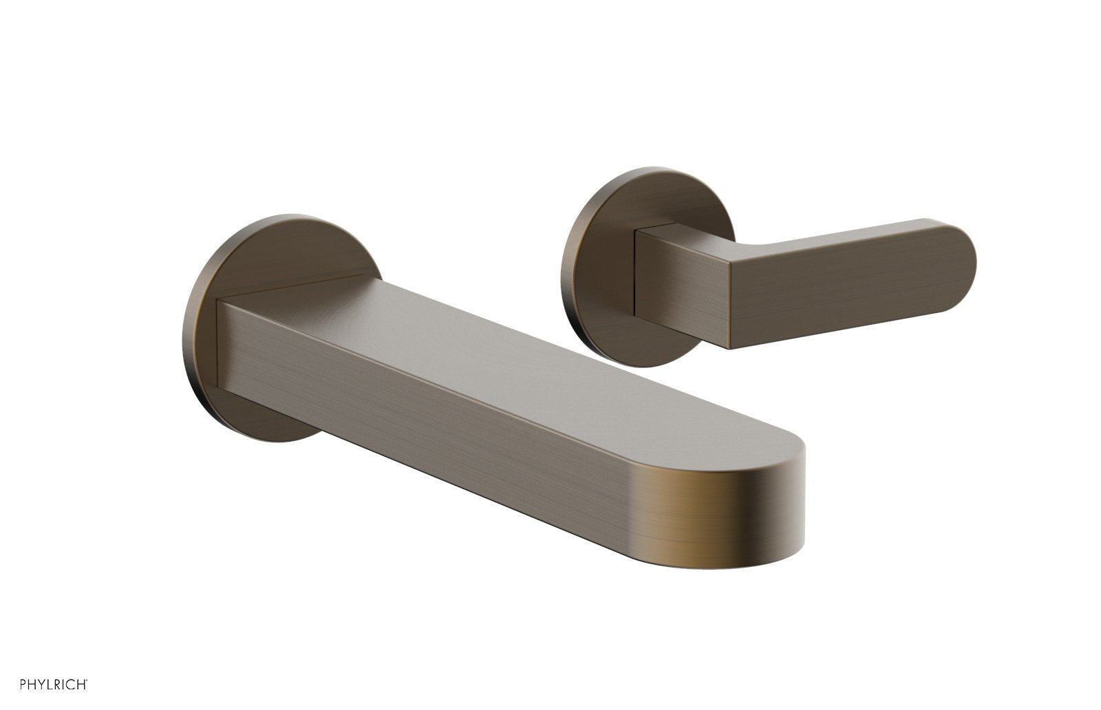 Phylrich ROND Single Handle Wall Lavatory Set - Lever Handles by Phylrich