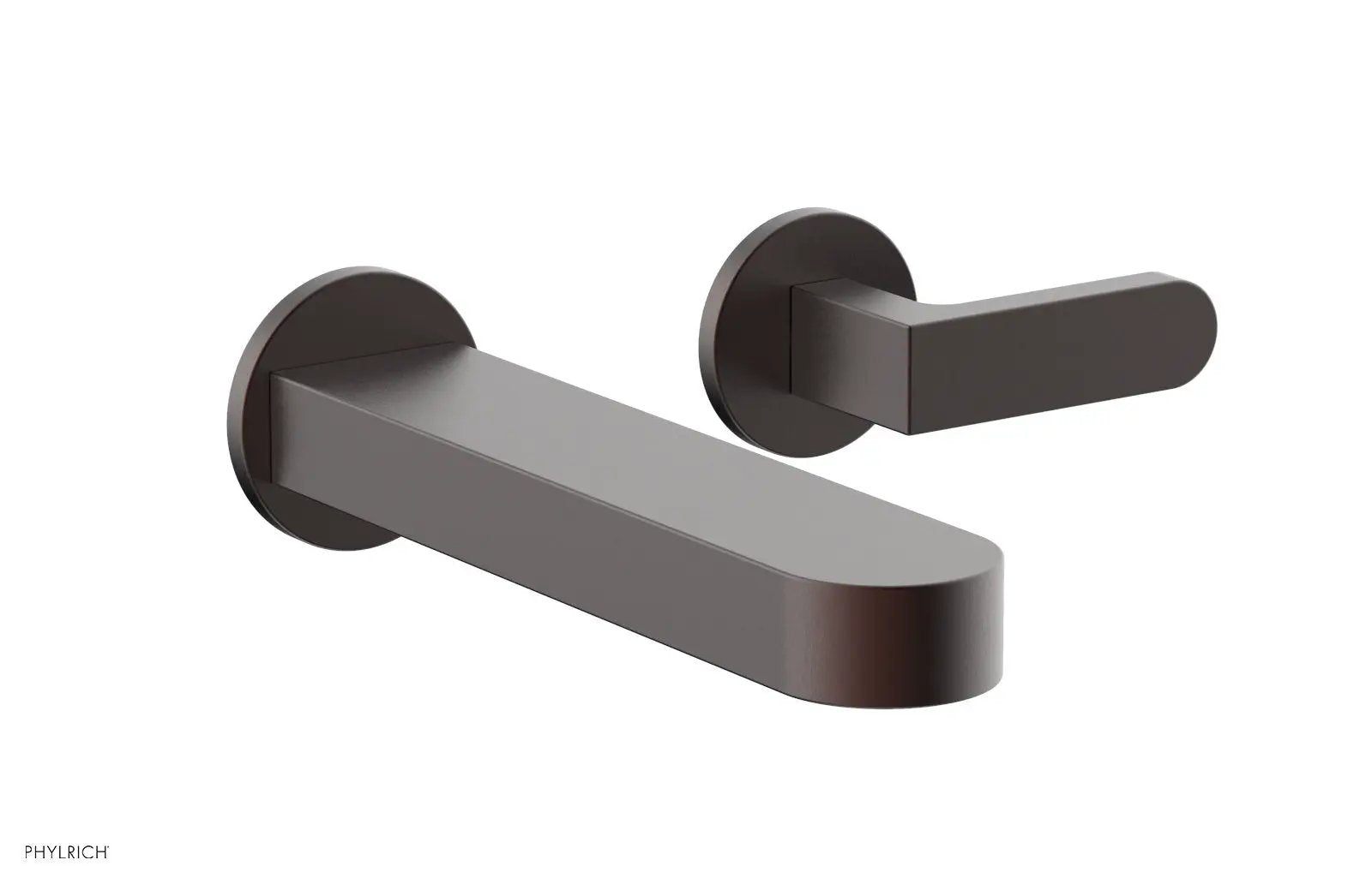 Phylrich ROND Single Handle Wall Lavatory Set - Lever Handles by Phylrich