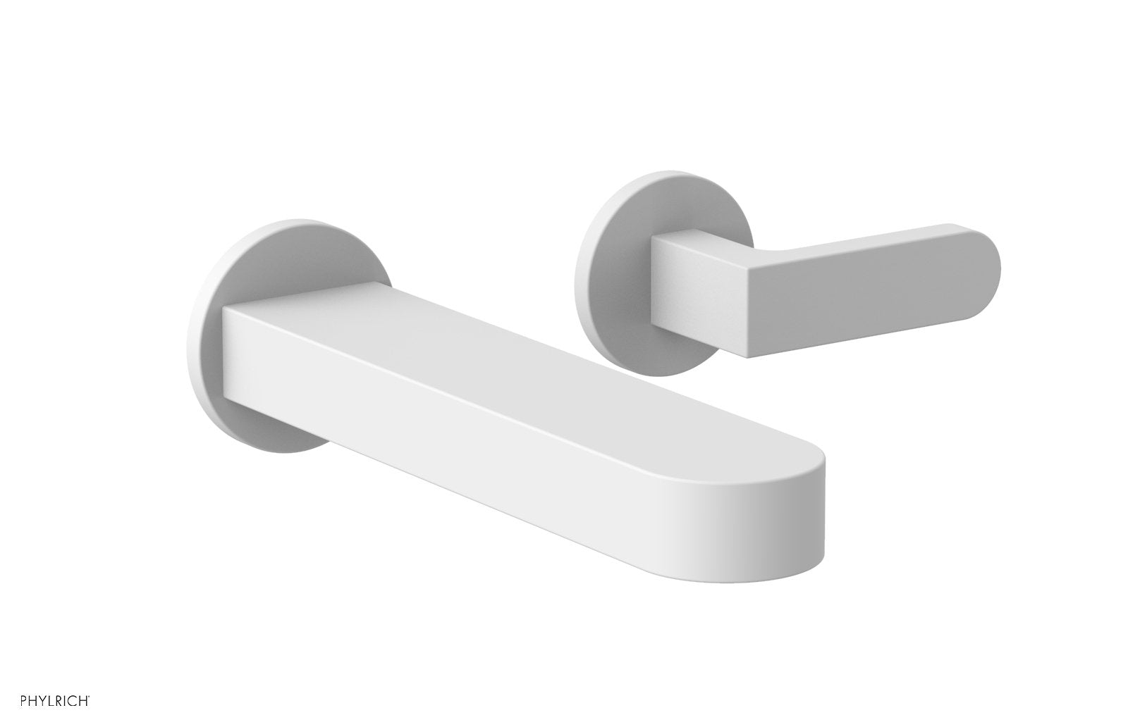 Phylrich ROND Single Handle Wall Lavatory Set - Lever Handles by Phylrich