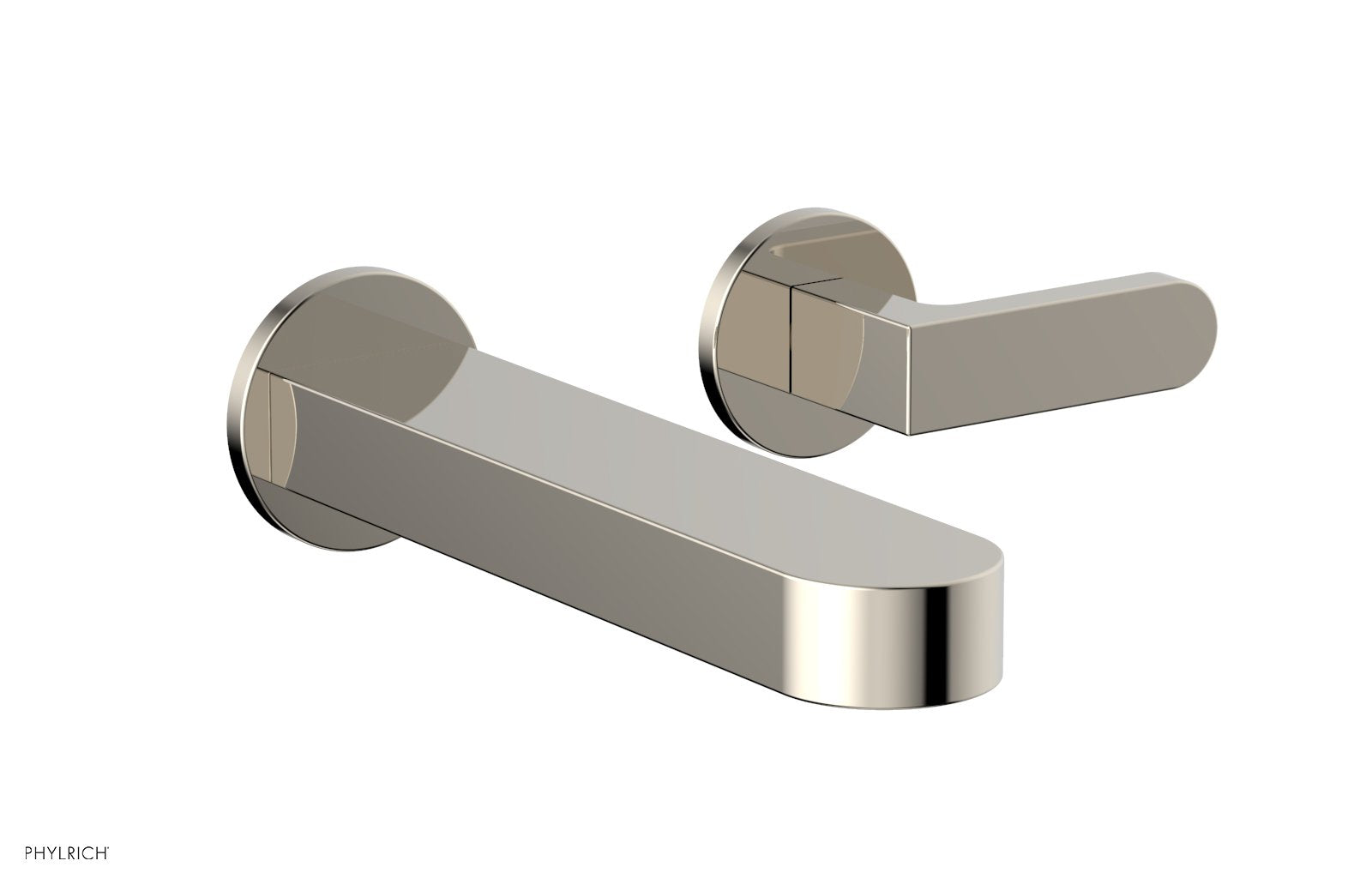 Phylrich ROND Single Handle Wall Lavatory Set - Lever Handles by Phylrich