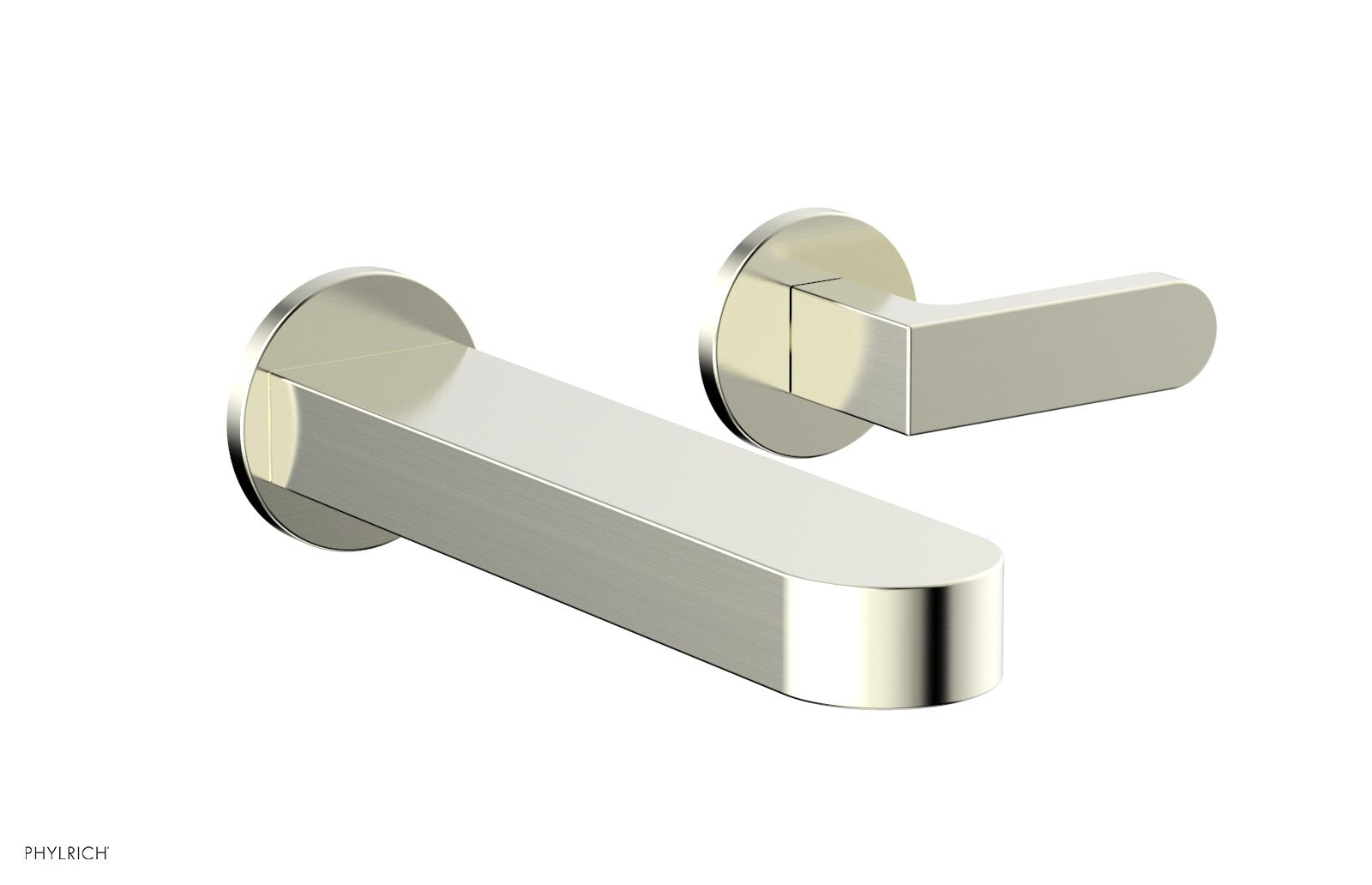 Phylrich ROND Single Handle Wall Lavatory Set - Lever Handles by Phylrich