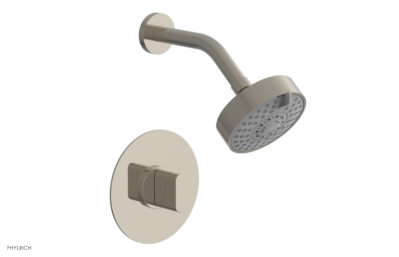 Phylrich ROND Pressure Balance Shower Set - Blade Handle