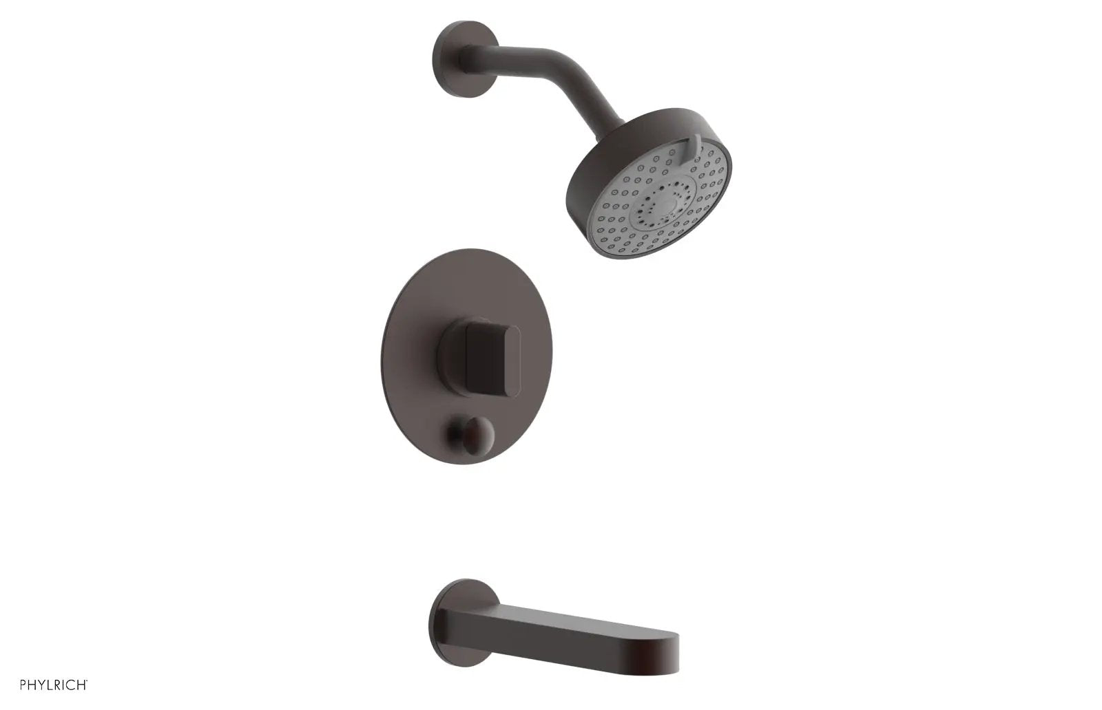 Phylrich ROND Pressure Balance Tub and Shower Set - Blade Handle by Phylrich
